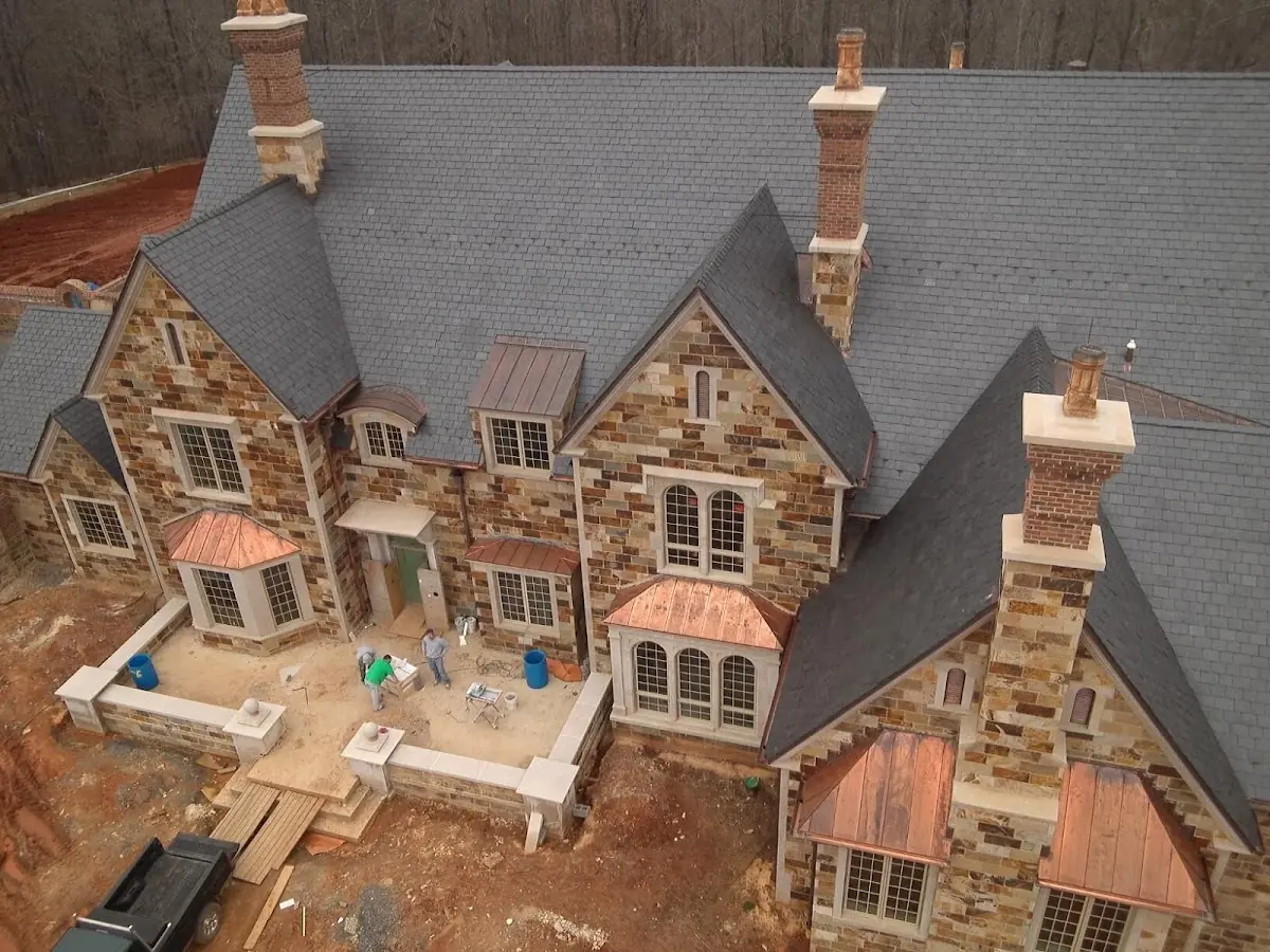 Craftsman Roofing Slate Roof Repair project in Southeast Torrance